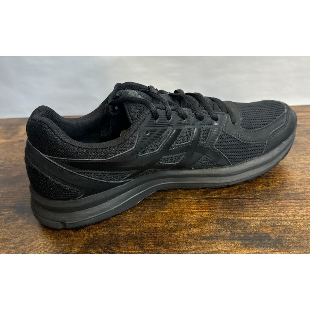 ASICS JOLT Triple Black Mesh Sneaker Lace Running Shoes Women's Size 11 - Picture 2 of 14